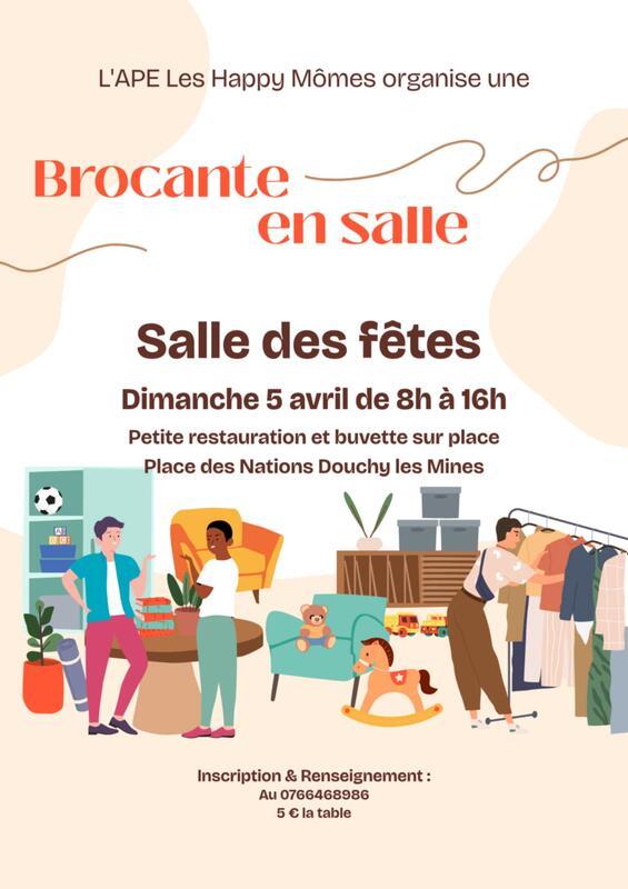 Brocante en salle