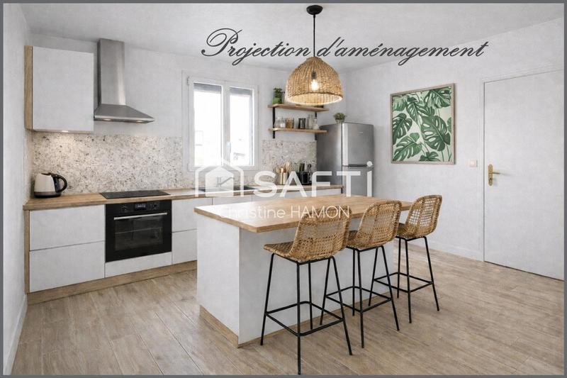 Maison - 93 m² - 4 pièces