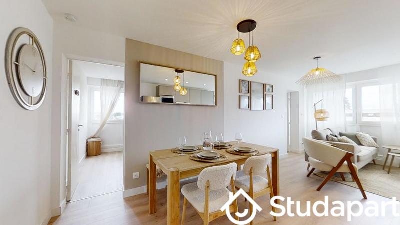 Chambre - 9 m² - 1 pièce