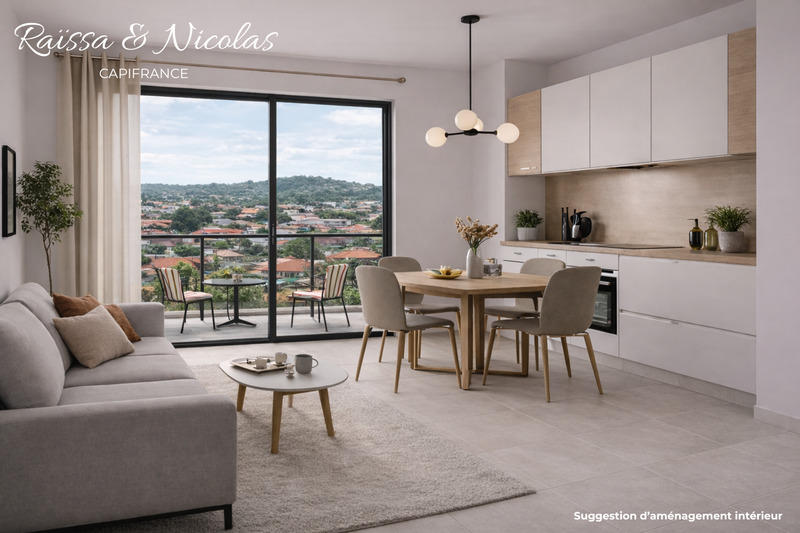 Appartement - 42 m² - 2 pièces