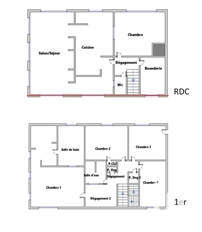 Maison - 156 m² - 7 pièces