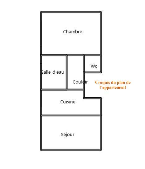 Appartement - 39 m² - 2 pièces