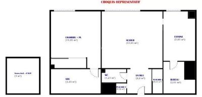 Appartement - 46 m²