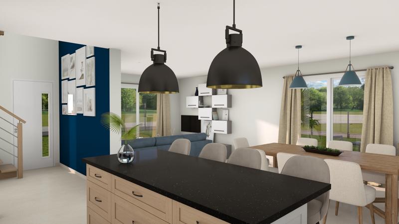 Maison - 105 m² - 6 pièces