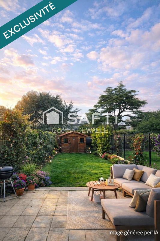 Maison de ville - 124 m² - 6 pièces