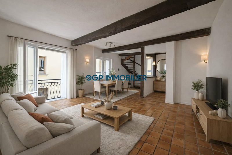 Maison ancienne - 77 m² - 4 pièces