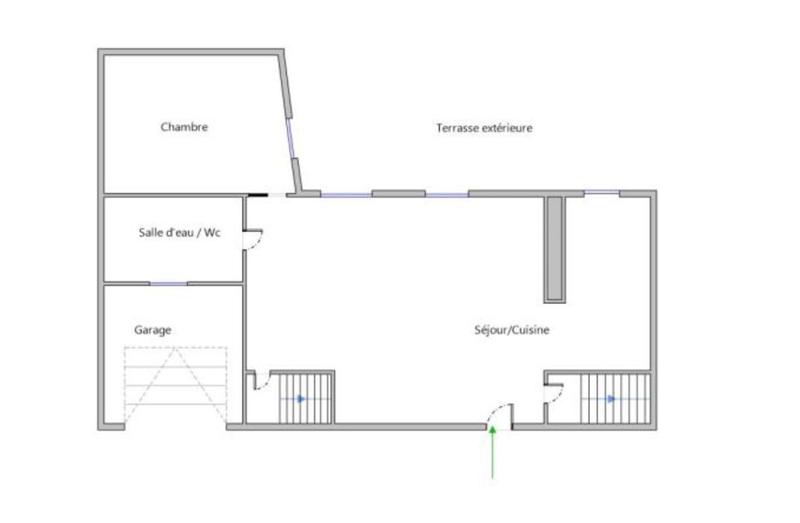 Maison - 60 m² - 3 pièces