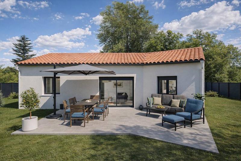 Maison - 80 m² - 4 pièces