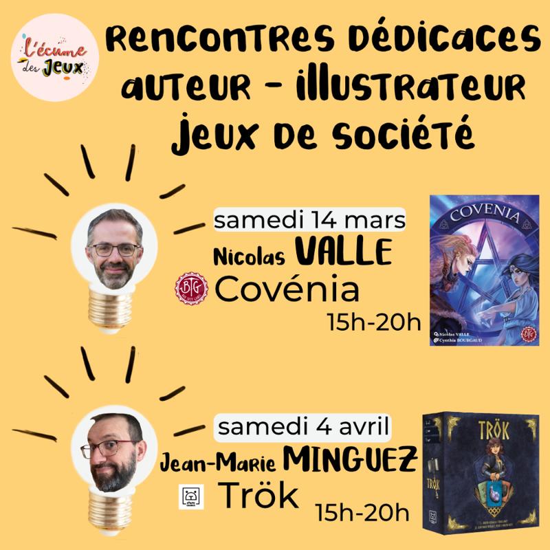Rencontre Auteur - Nicolas Valle à l'Écume des jeux