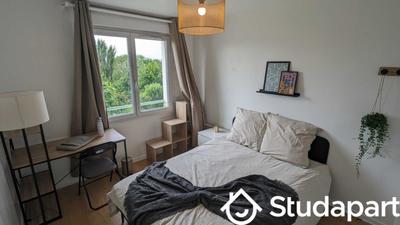 Chambre - 19 m² - 1 pièce