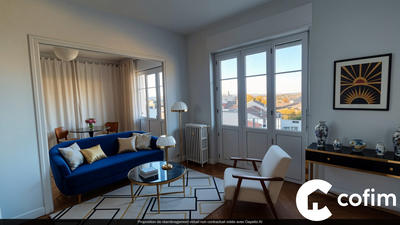 Appartement - 80 m² - 3 pièces