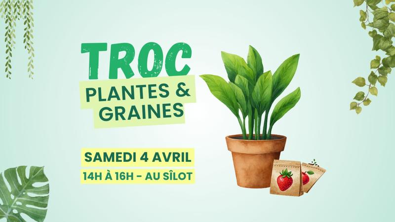Troc de plantes, boutures et graines