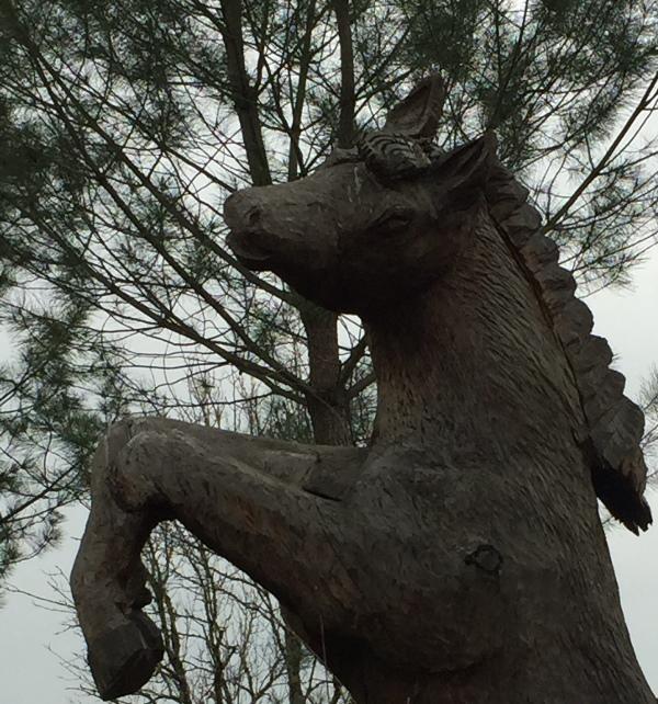 Patrick Van Ingen : sculpteur sur bois à la tronçonneuse