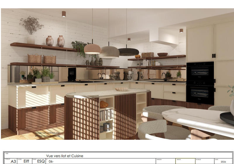 Appartement - 144 m² - 3 pièces