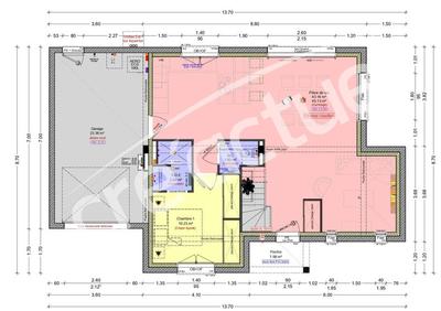 Maison - 105 m² - 5 pièces