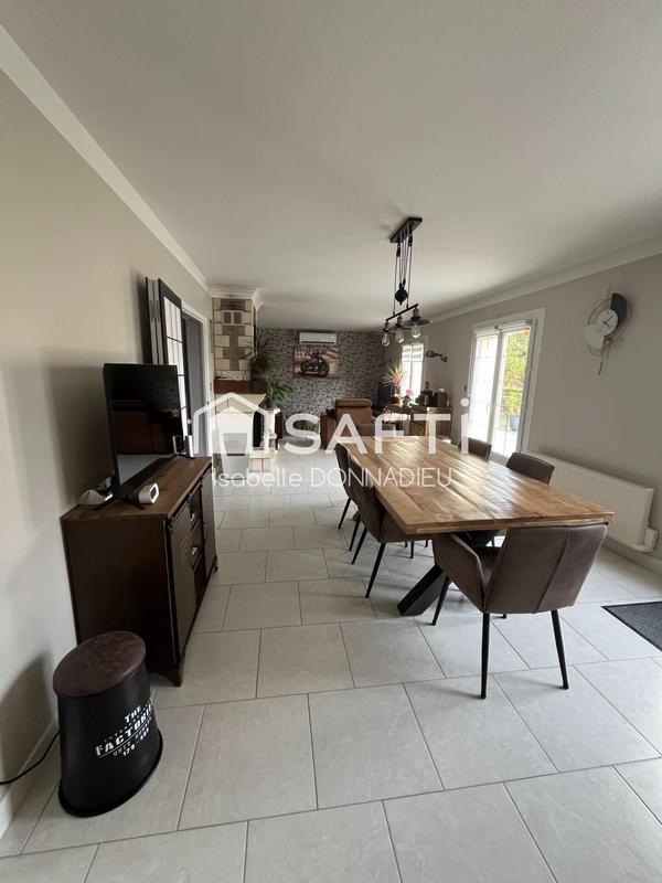 Maison - 124 m² - 5 pièces