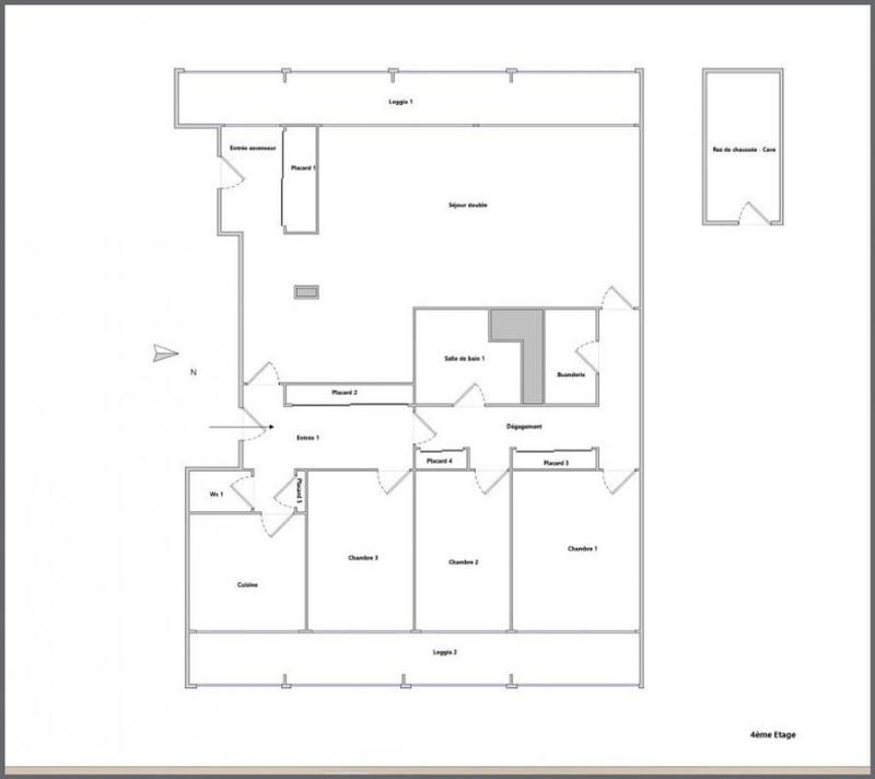 Appartement - 109 m² - 4 pièces