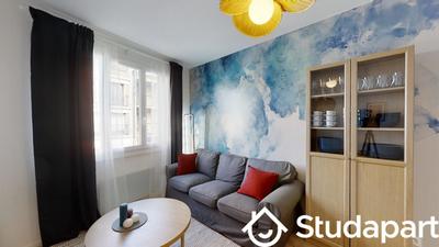 Chambre - 13 m² - 1 pièce