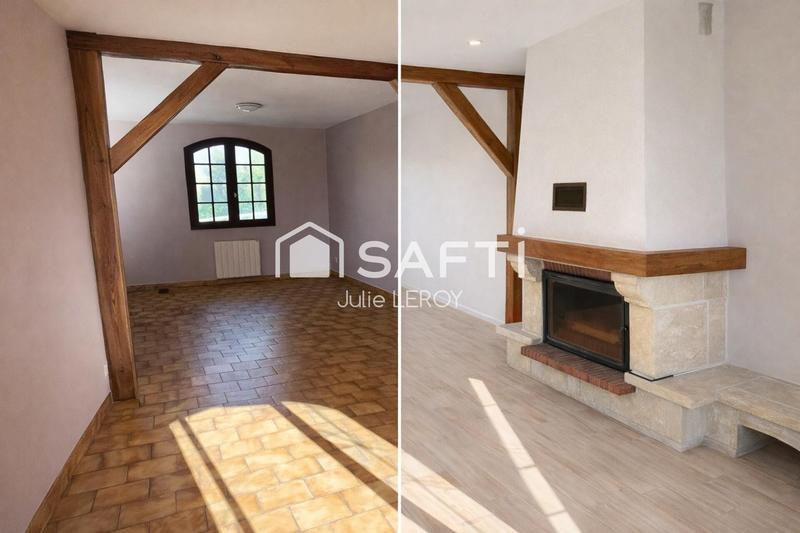 Maison - 89 m² - 5 pièces