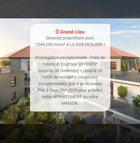 Appartement - 68 m² - 3 pièces