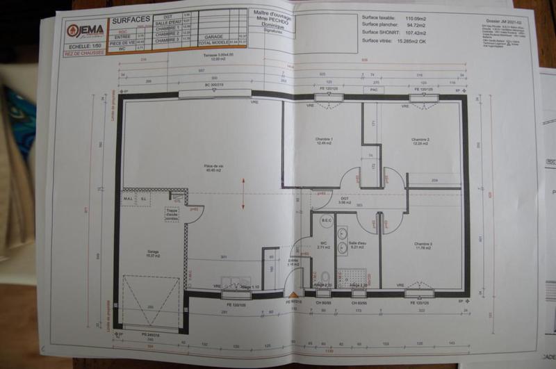 Maison - 107 m² - 4 pièces