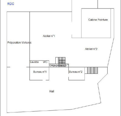 Bureau - 868 m² - 5 pièces