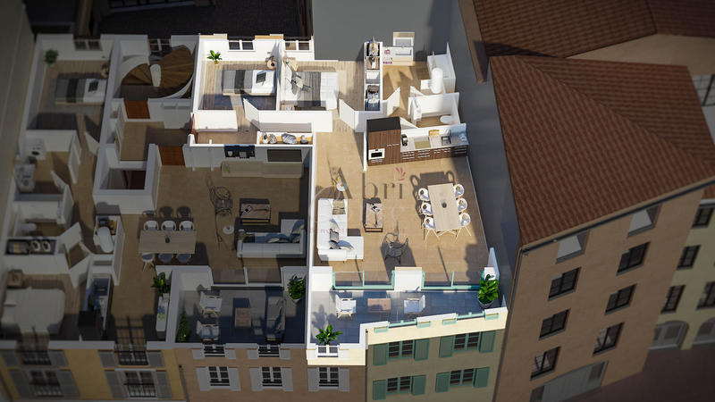 Appartement - 79 m² - 3 pièces