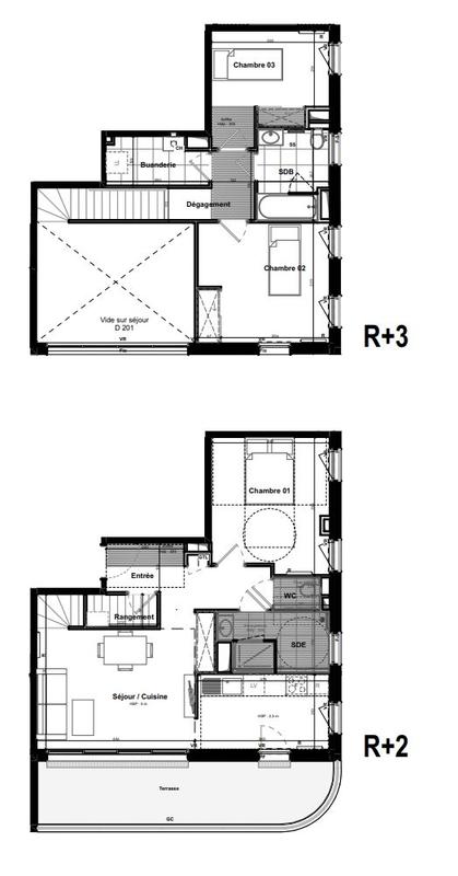 Appartement - 87 m² - 4 pièces
