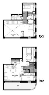 Appartement - 87 m² - 4 pièces