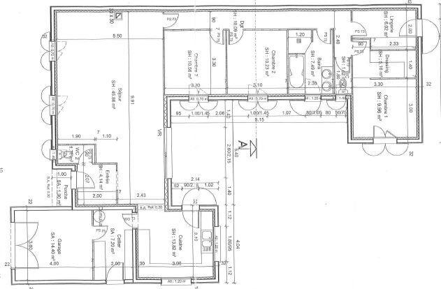 Maison - 133 m² - 5 pièces