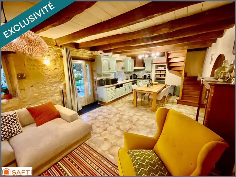 Maison de village - 95 m² - 5 pièces