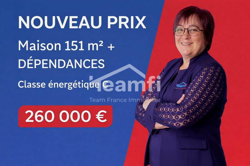 Maison - 151 m² - 6 pièces