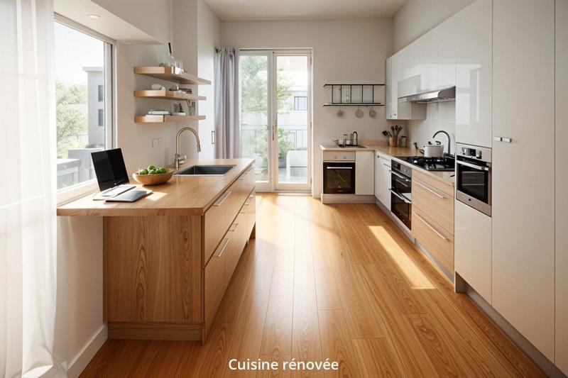 Appartement - 63 m² - 3 pièces