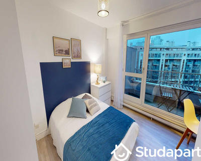 Chambre - 45 m² - 1 pièce