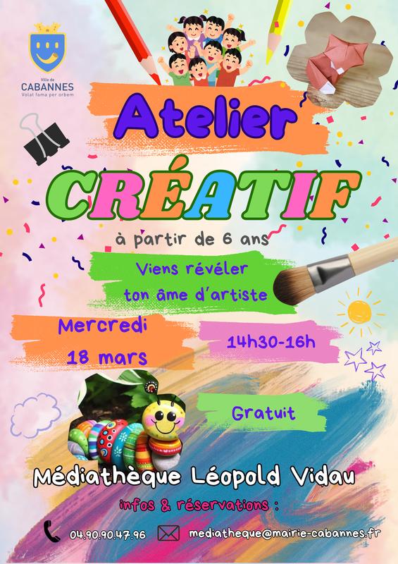Atelier créatif