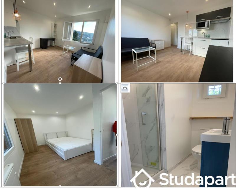 Chambre - 8 m² - 1 pièce