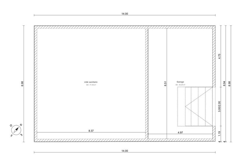 Maison - 101 m² - 4 pièces