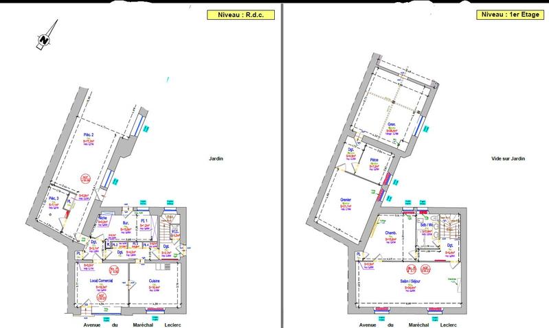 Maison - 250 m² - 12 pièces