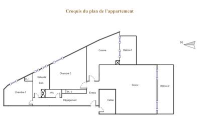 Appartement - 71 m² - 3 pièces