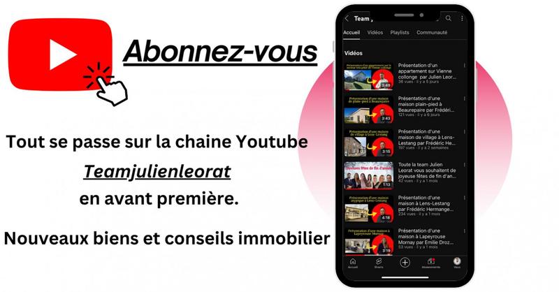 Appartement - 59 m² - 3 pièces