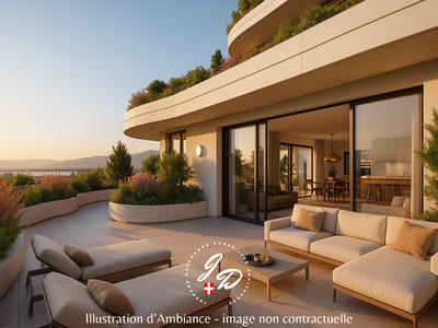 Appartement - 63 m² - 2 pièces