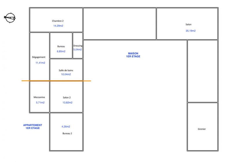 Maison - 250 m² - 6 pièces