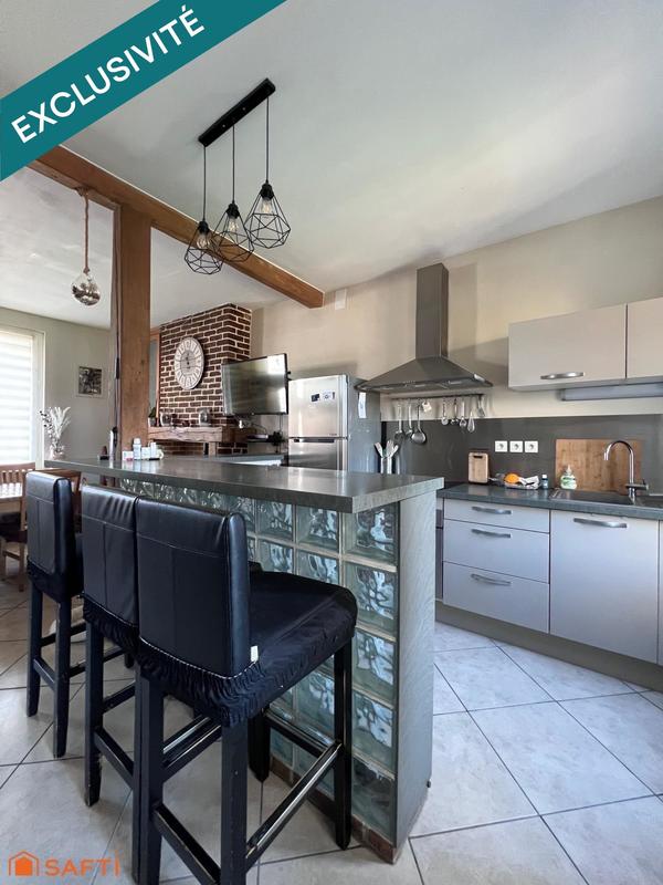 Maison de ville - 65 m² - 3 pièces