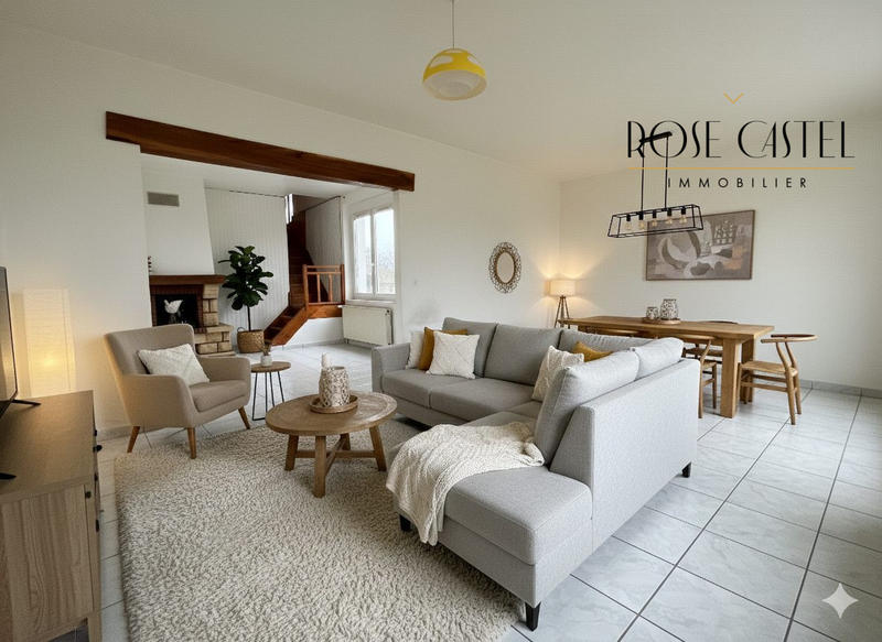 Maison ancienne - 110 m² - 5 pièces