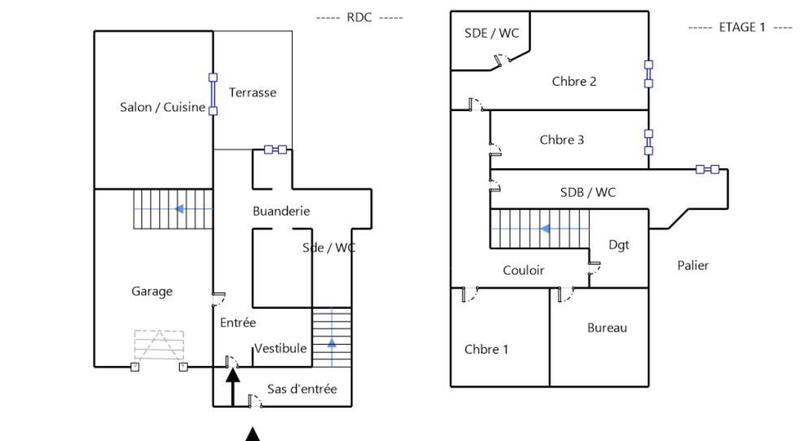 Appartement - 155 m² - 5 pièces
