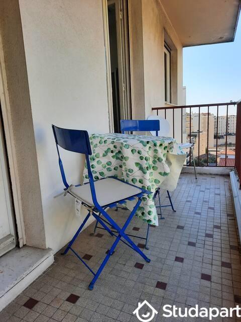 Chambre - 12 m² - 1 pièce