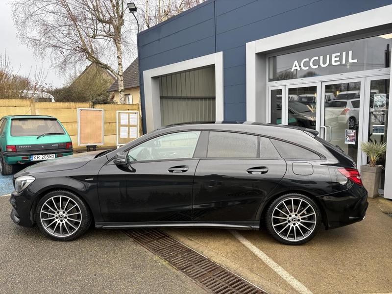 Mercedes Cla Shooting Brake Break 220d Bva Amg Line White Art Edition - Attelage Amovible Hayon Electrique Siege a Memoire- Toit Ouvrant