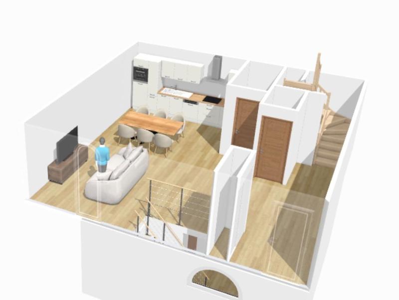 Loft - 78 m² - 4 pièces