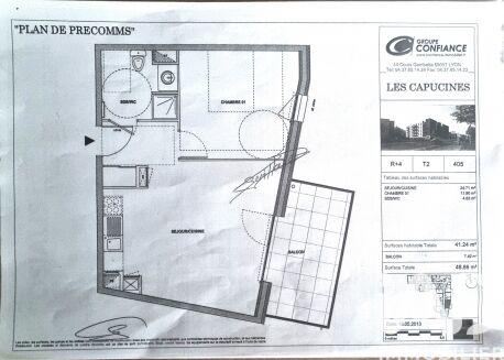 Appartement - 41 m² - 2 pièces