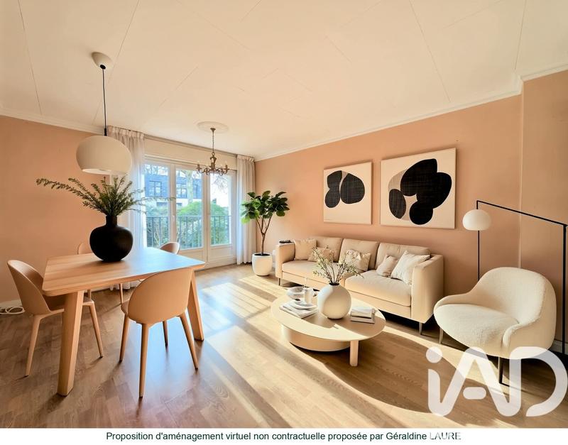 Appartement - 63 m² - 3 pièces